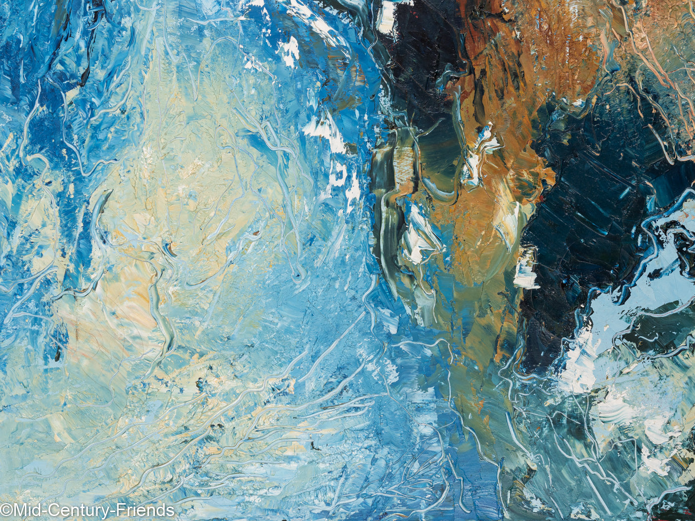 From Above, Öl auf Leinwand, 83 x 63 cm