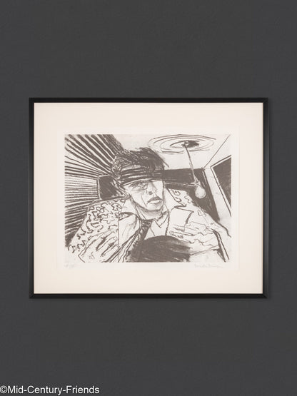 Sex, Drugs and Rock `n Roll, S/W Offset auf Papier, 93 x 79 cm
