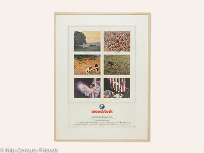 WOODSTOCK, FILMPOSTER, 92 X 123 CM