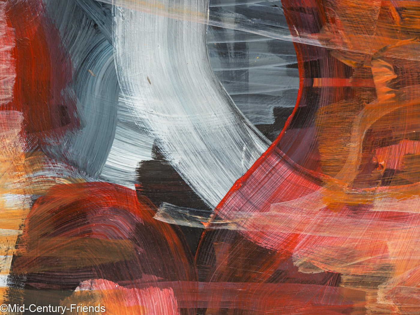Good Mood, Acryl auf Papier, 73 x 103 cm