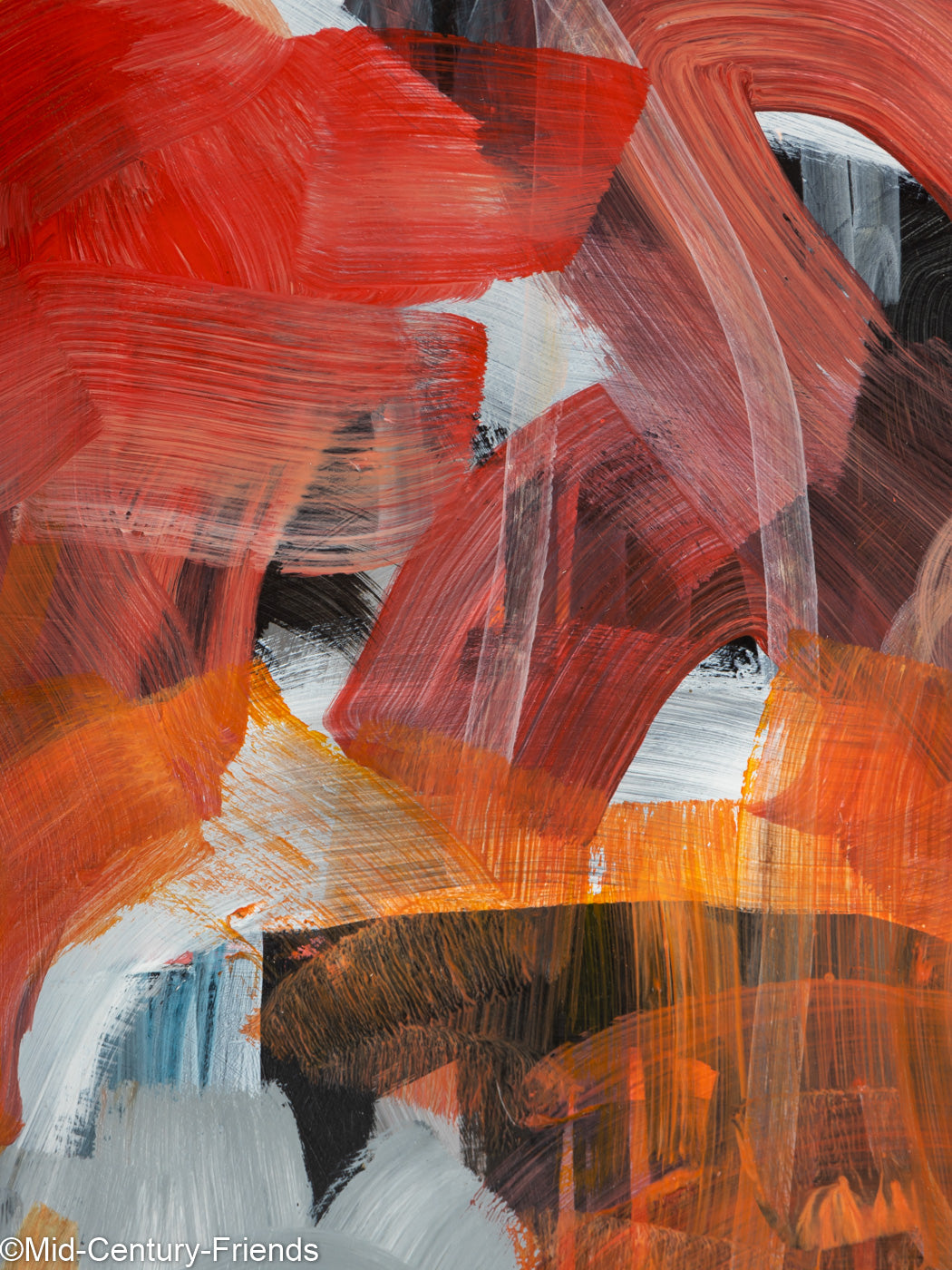 Good Mood, Acryl auf Papier, 73 x 103 cm