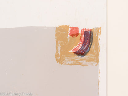 Gefäße, Lithographie auf Papier, 71 x 56 cm