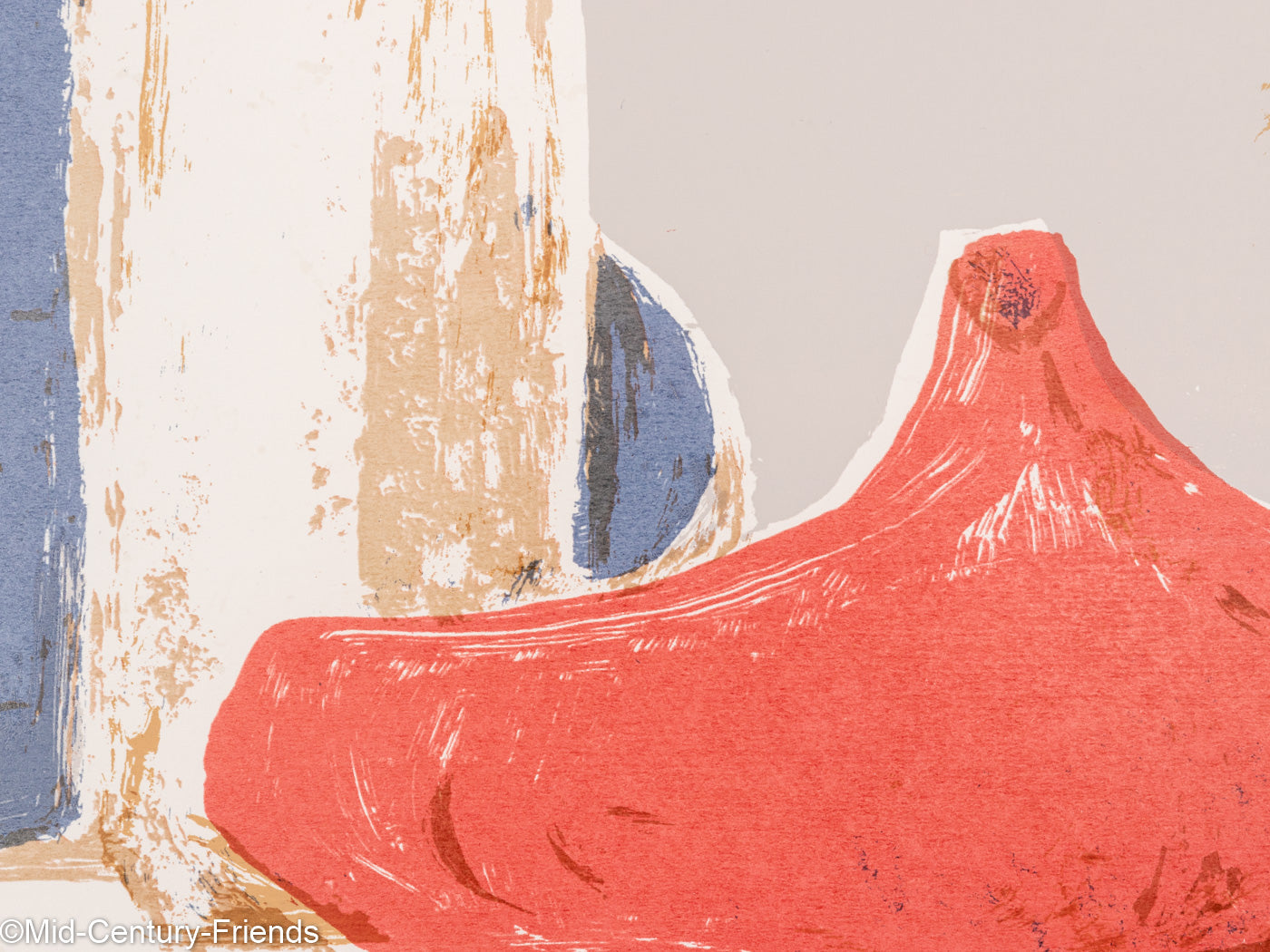 Gefäße, Lithographie auf Papier, 71 x 56 cm