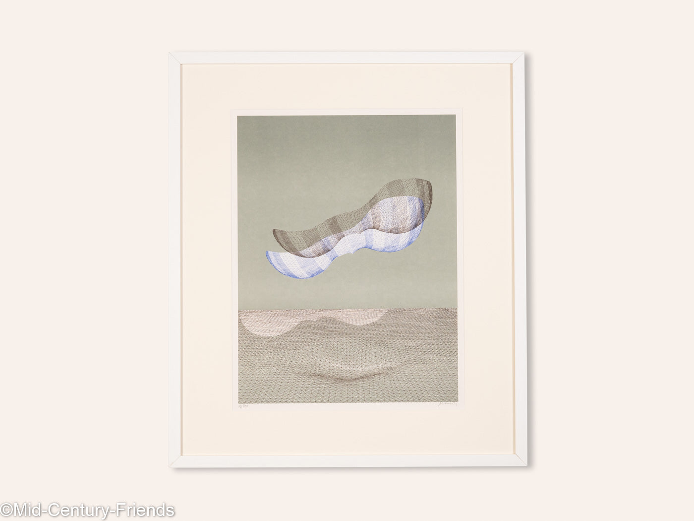 Geometrische Studien (Set), Druckgraphik auf Papier, 63 x 74 cm