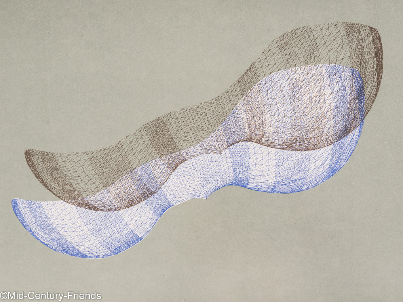 Geometrische Studien (Set), Druckgraphik auf Papier, 63 x 74 cm