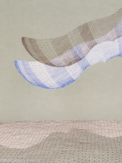 Geometrische Studien (Set), Druckgraphik auf Papier, 63 x 74 cm