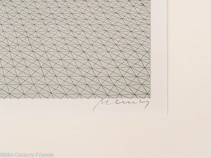 Geometrische Studien (Set), Druckgraphik auf Papier, 63 x 74 cm