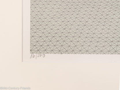 Geometrische Studien (Set), Druckgraphik auf Papier, 63 x 74 cm