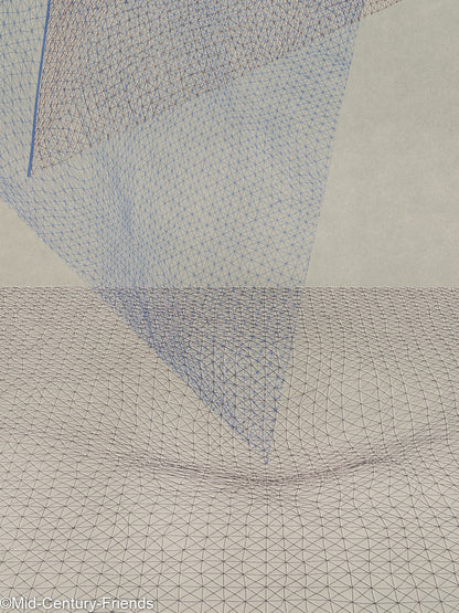 Geometrische Studien (Set), Druckgraphik auf Papier, 63 x 74 cm