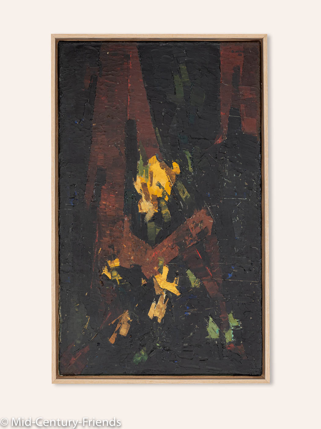 „Ur travels flora“, Öl auf Leinwand, 44 x 71cm