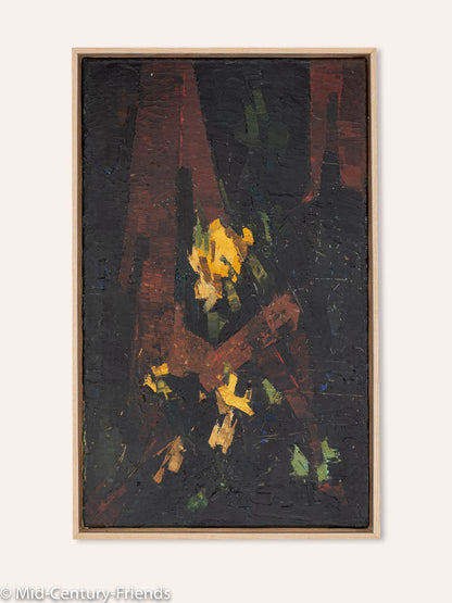 „Ur travels flora“, Öl auf Leinwand, 44 x 71cm