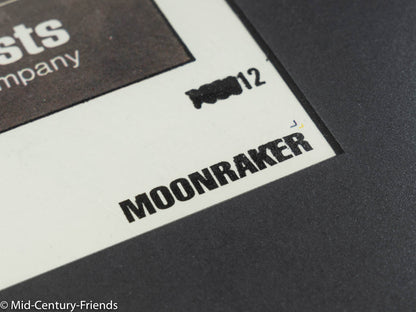 MOONRAKER, ROGER MOORE, FILMPOSTER, 90 X 124 CM
