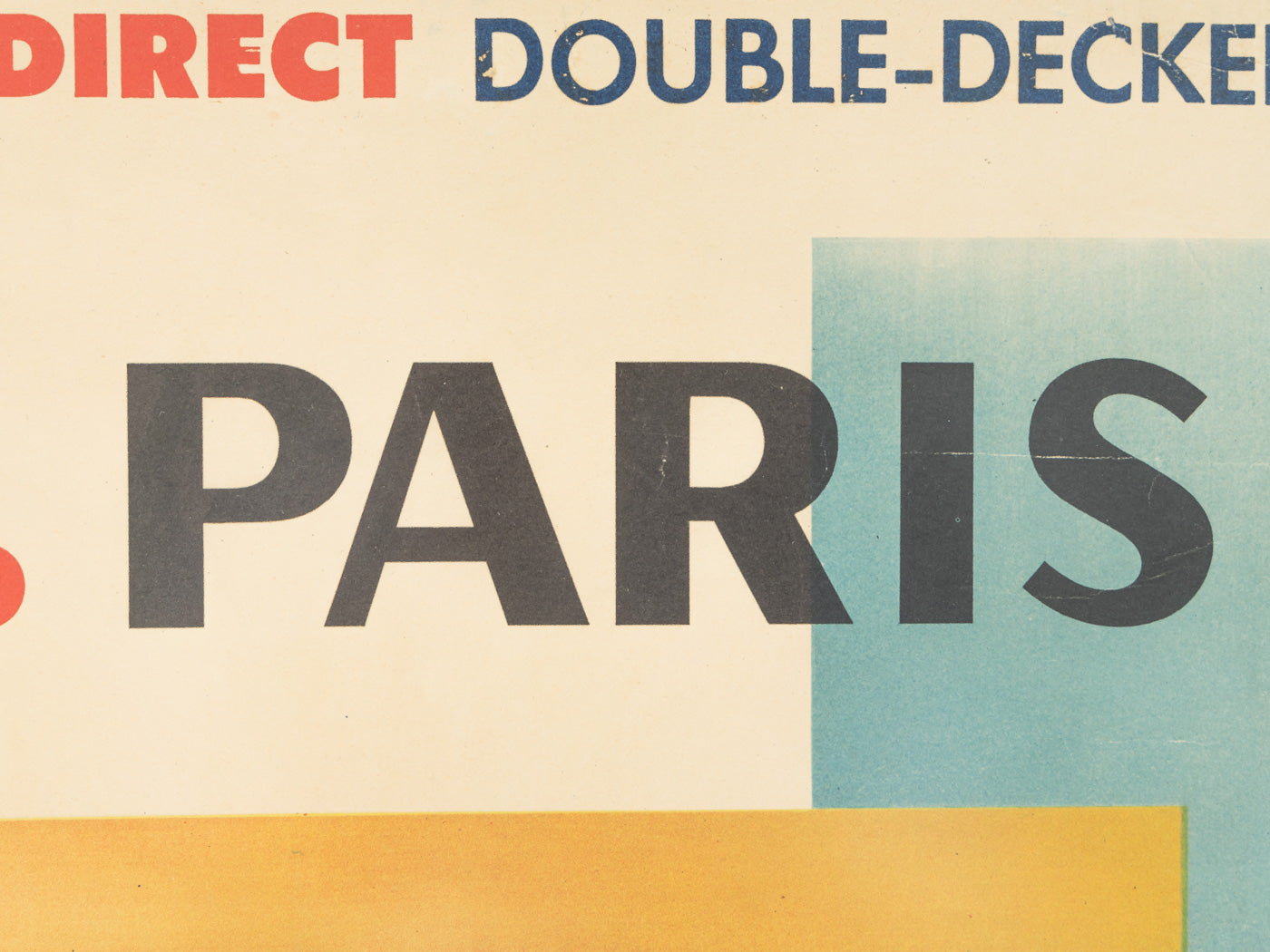 PARIS, PAN AM AIRWAYS REISEPOSTER, 93 X 123 CM
