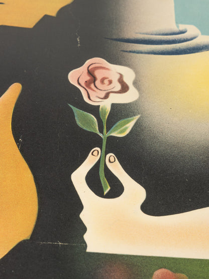 PARIS, PAN AM AIRWAYS REISEPOSTER, 93 X 123 CM