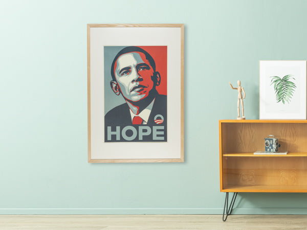 HOPE (OBAMA), WAHL-PLAKAT, 87 X 123 CM
