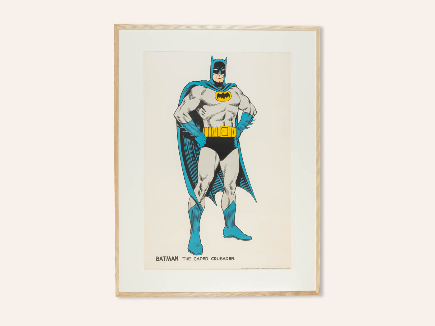 BATMAN – THE CAPED CRUSADER, COMIC POSTER, 93 X 124 CM