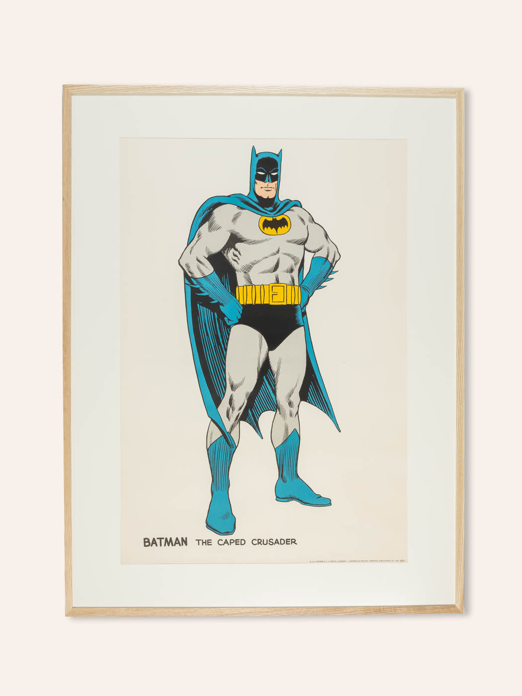 BATMAN – THE CAPED CRUSADER, COMIC POSTER, 93 X 124 CM