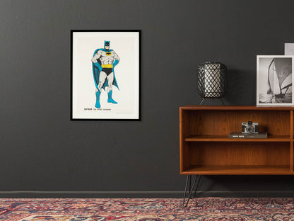 BATMAN – THE CAPED CRUSADER, COMIC POSTER, 64 X 81 CM