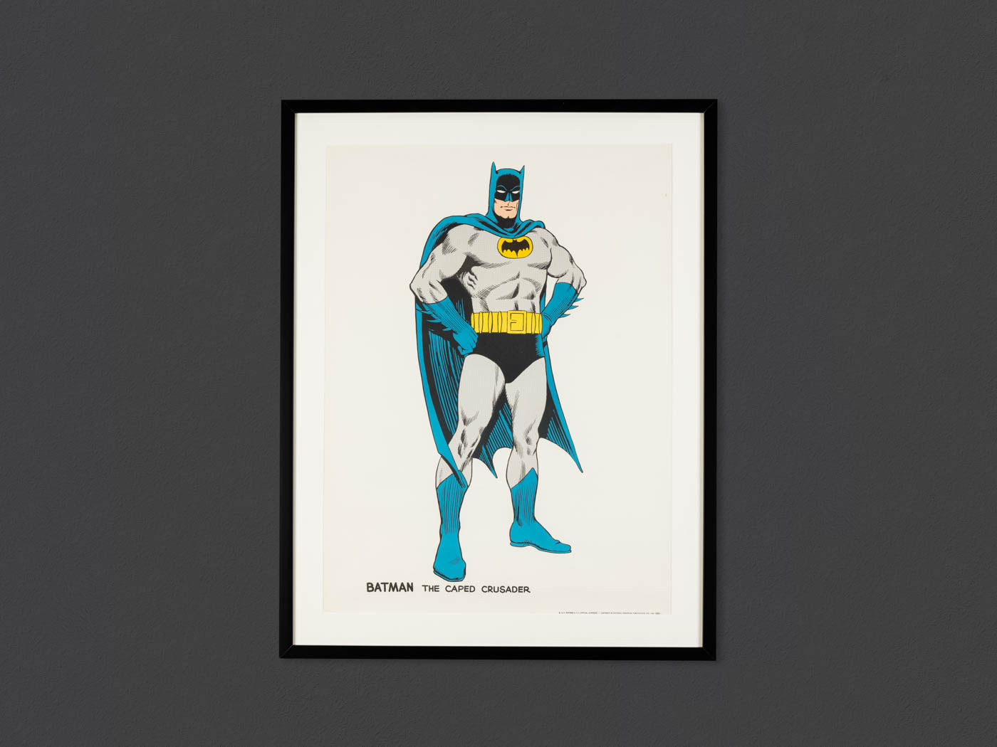 BATMAN – THE CAPED CRUSADER, COMIC POSTER, 64 X 81 CM
