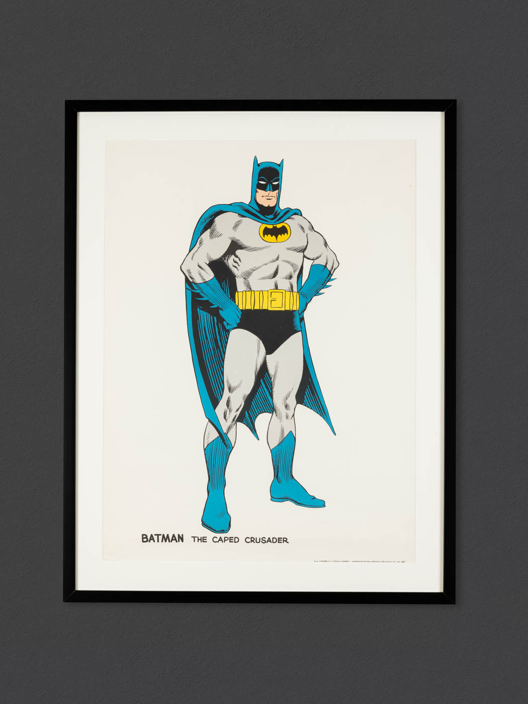 BATMAN – THE CAPED CRUSADER, COMIC POSTER, 64 X 81 CM