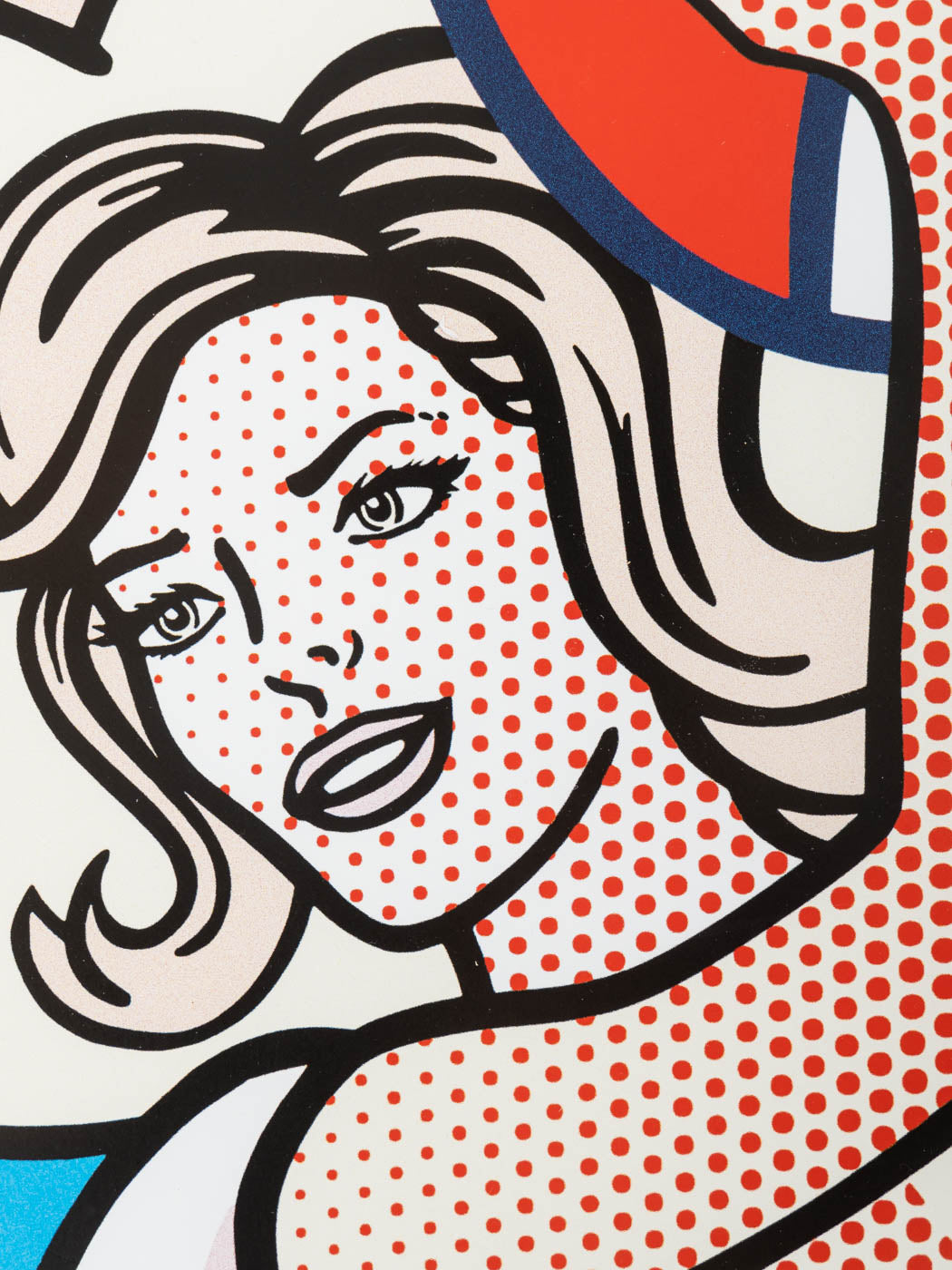 NUDES WITH BEACH BALL, FARBDRUCK AUF DICKEM PAPIER, ROY LICHTENSTEIN, 61 X 69 CM