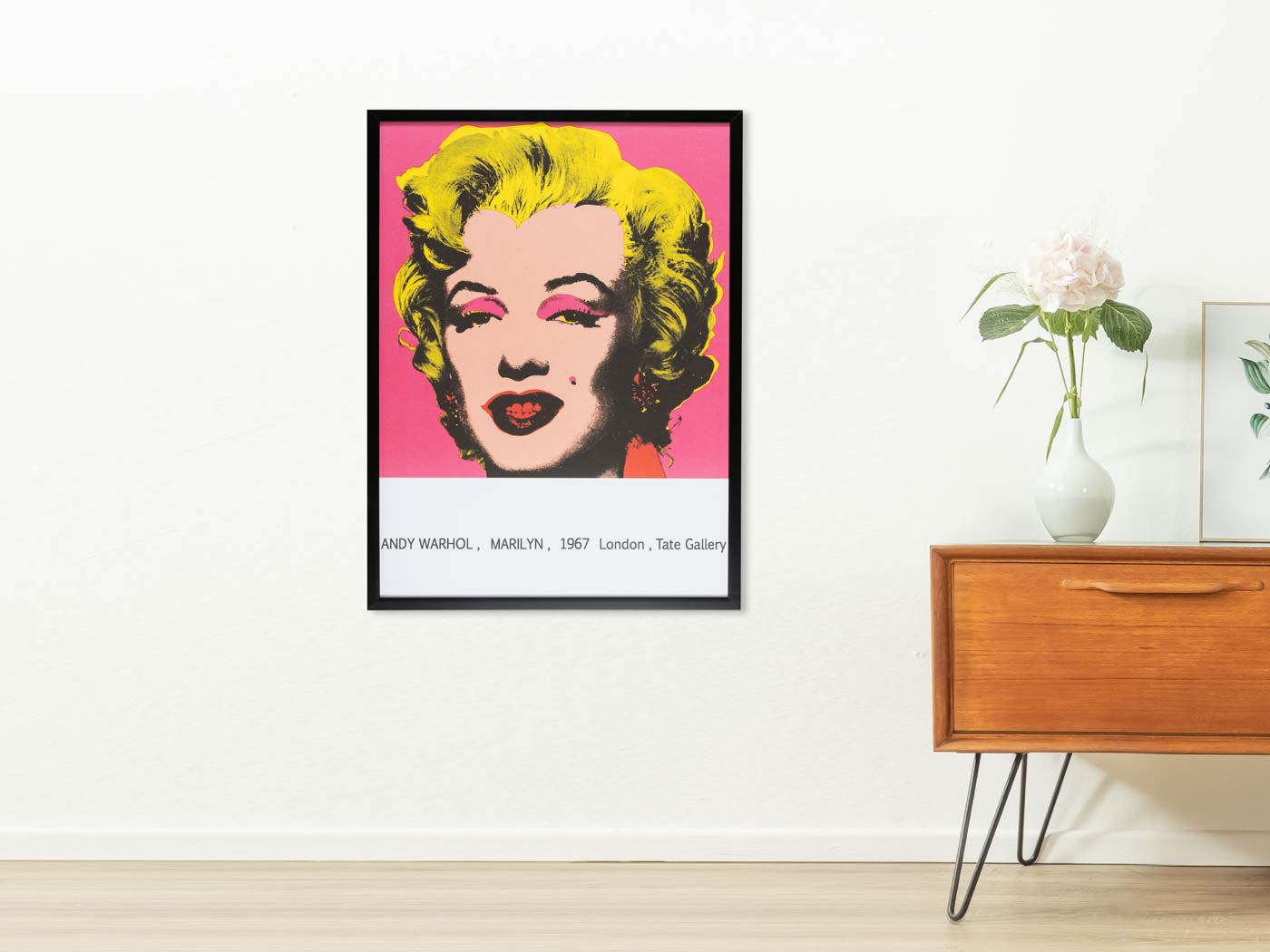 WARHOL’S MONROE – AUSSTELLUNGSPLAKAT, 59 CM X 78 CM