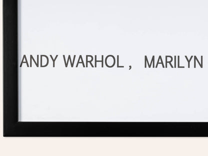 WARHOL’S MONROE – AUSSTELLUNGSPLAKAT, 59 CM X 78 CM
