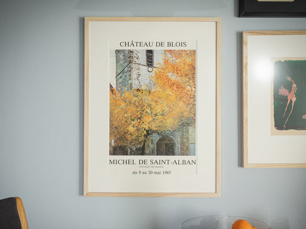 Poster Vintage Saint Alban - Affiche Rétro 50x70 Cm - Haute Qualité - Neuf Sous Tube