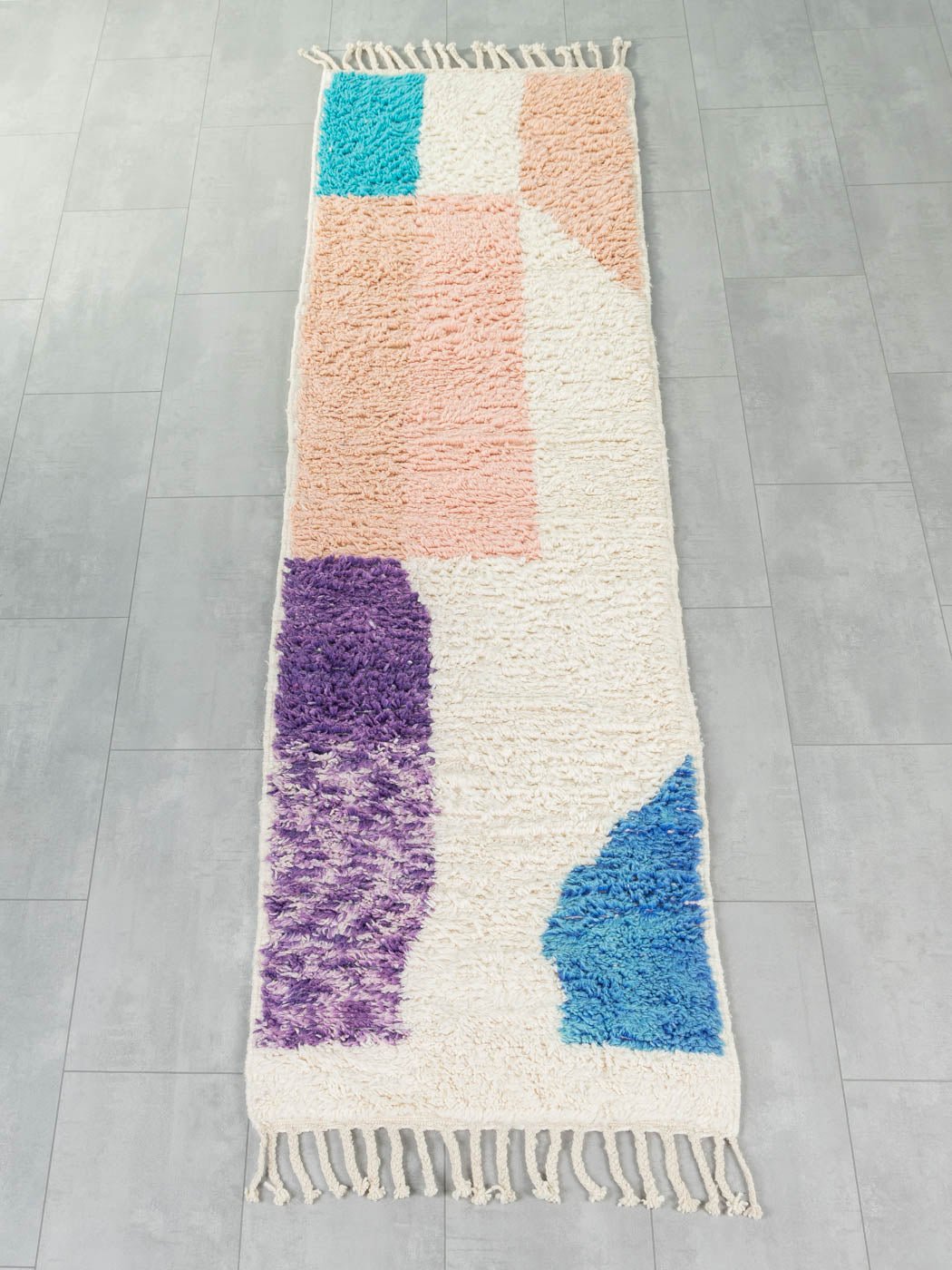 Abstract Runner, Berber Teppich, 85 x 289 - Mid Century Friends - Vintage - Retro - Mid Century