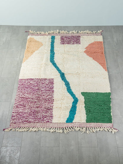 Abstraction, Berber Teppich, 190 x 280 - Mid Century Friends - Vintage - Retro - Mid Century
