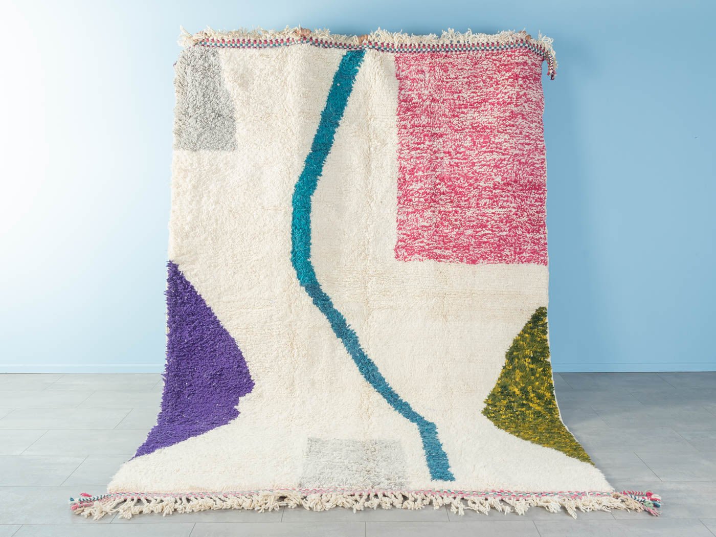 Abstraction III, Berber Teppich, 210 x 295 - Mid Century Friends - Vintage - Retro - Mid Century