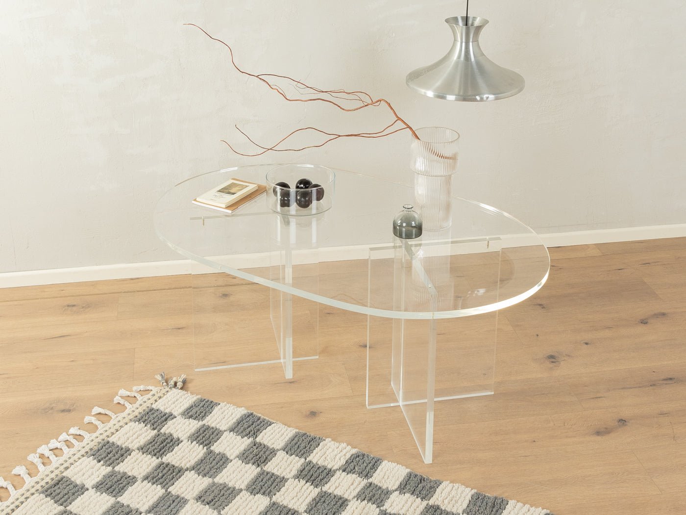 Acrylglas Couchtisch - Mid Century Friends - Vintage - Retro - Mid Century
