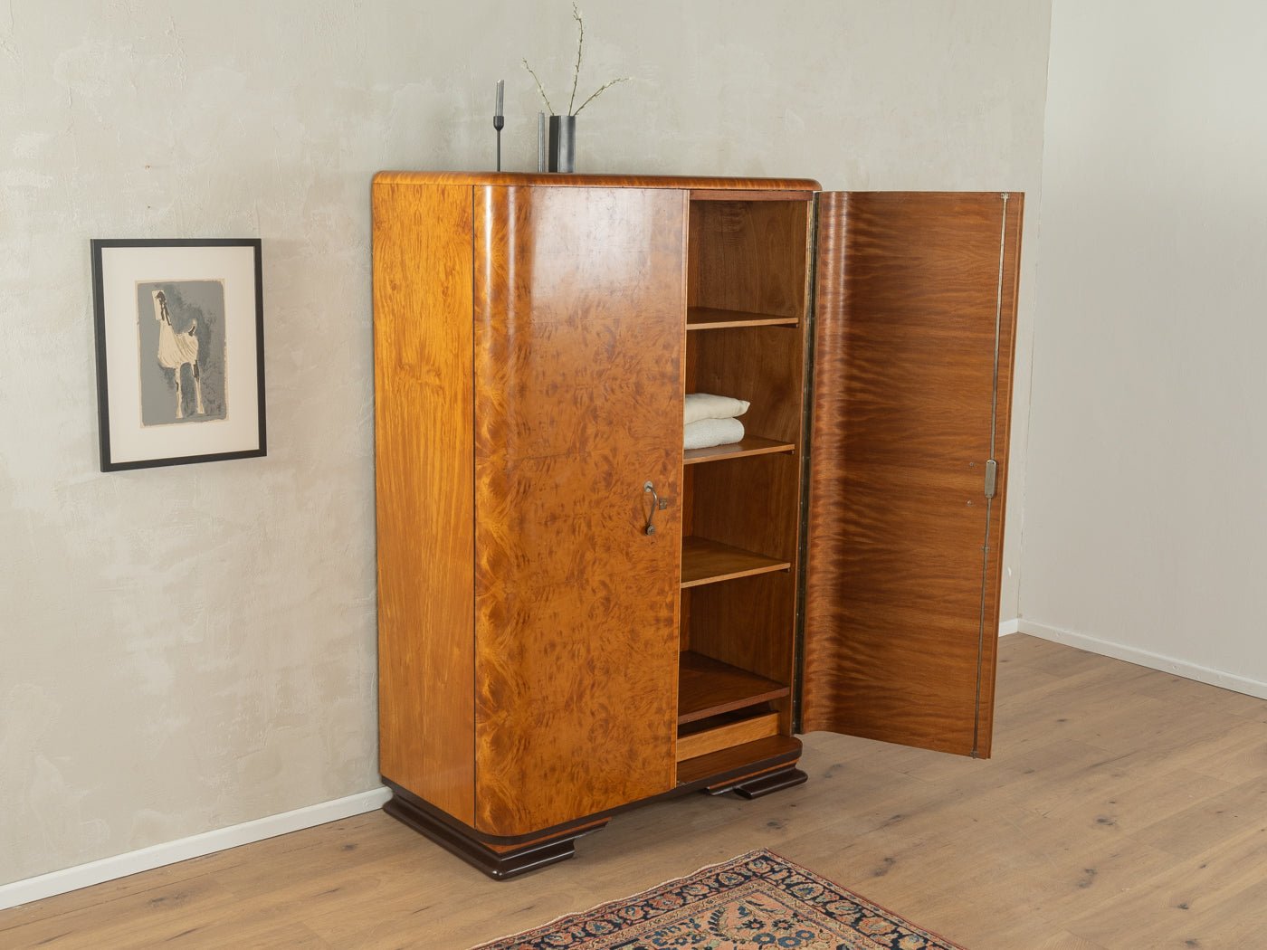 Art déco Kleiderschrank - Mid Century Friends - Vintage - Retro - Mid Century