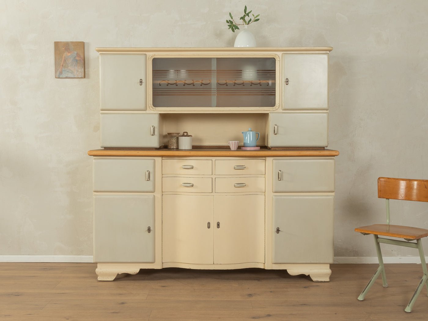 Art Déco Küchenschrank, Beka - Mid Century Friends - Vintage - Retro - Mid Century