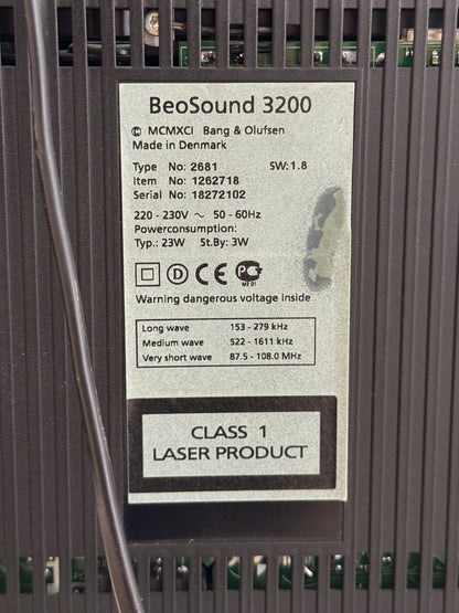 "BeoSound 3200" & "BeoLab 8000", Bang & Olufsen - Mid Century Friends - Vintage - Retro - Mid Century