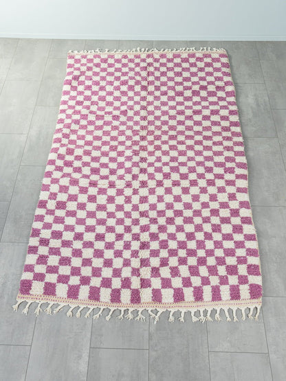 Berry Check, Berber Teppich, 150 x 244 - Mid Century Friends - Vintage - Retro - Mid Century