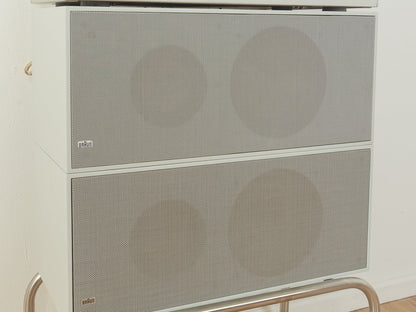 BRAUN Atelier 3 & L 40 Lautsprecher, Dieter Rams - Mid Century Friends - Vintage - Retro - Mid Century