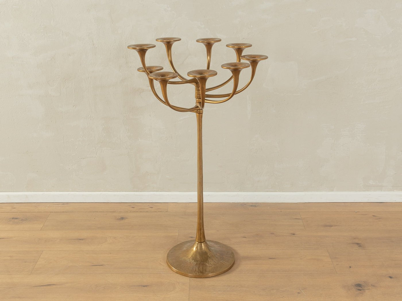 Brutalistischer Kerzenleuchter, Michael Harjes - Mid Century Friends - Vintage - Retro - Mid Century