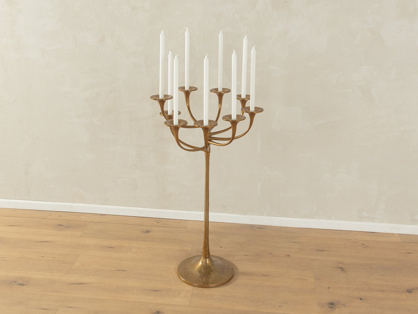 Brutalistischer Kerzenleuchter, Michael Harjes - Mid Century Friends - Vintage - Retro - Mid Century