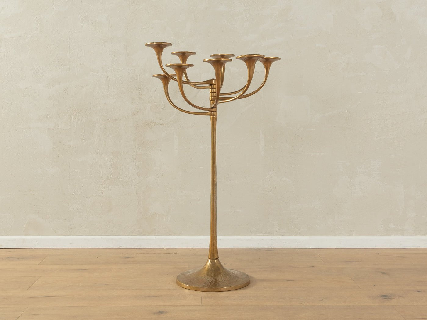Brutalistischer Kerzenleuchter, Michael Harjes - Mid Century Friends - Vintage - Retro - Mid Century