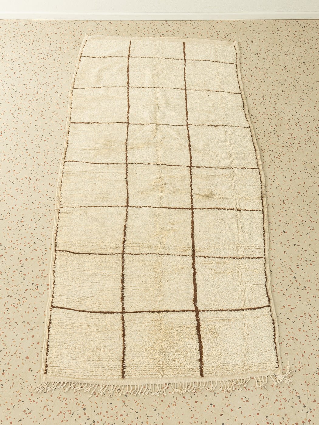 Decent Check, Berber Teppich, 120 x 269 - Mid Century Friends - Vintage - Retro - Mid Century