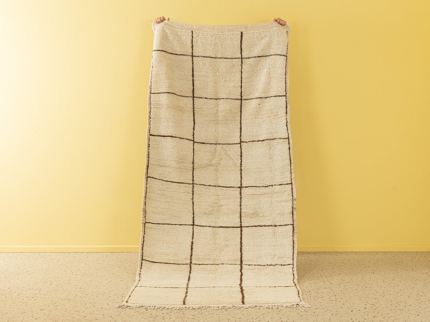 Decent Check, Berber Teppich, 120 x 269 - Mid Century Friends - Vintage - Retro - Mid Century