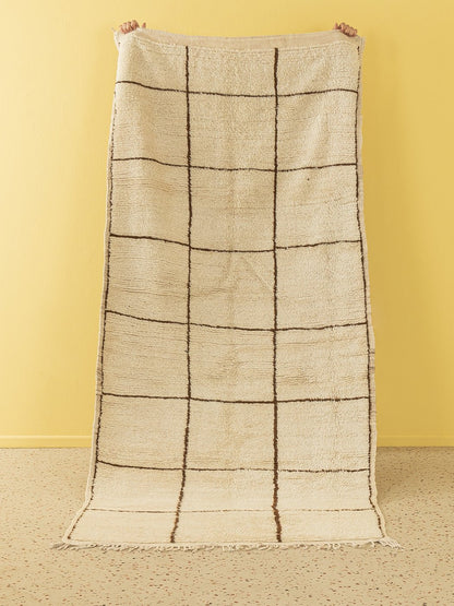 Decent Check, Berber Teppich, 120 x 269 - Mid Century Friends - Vintage - Retro - Mid Century