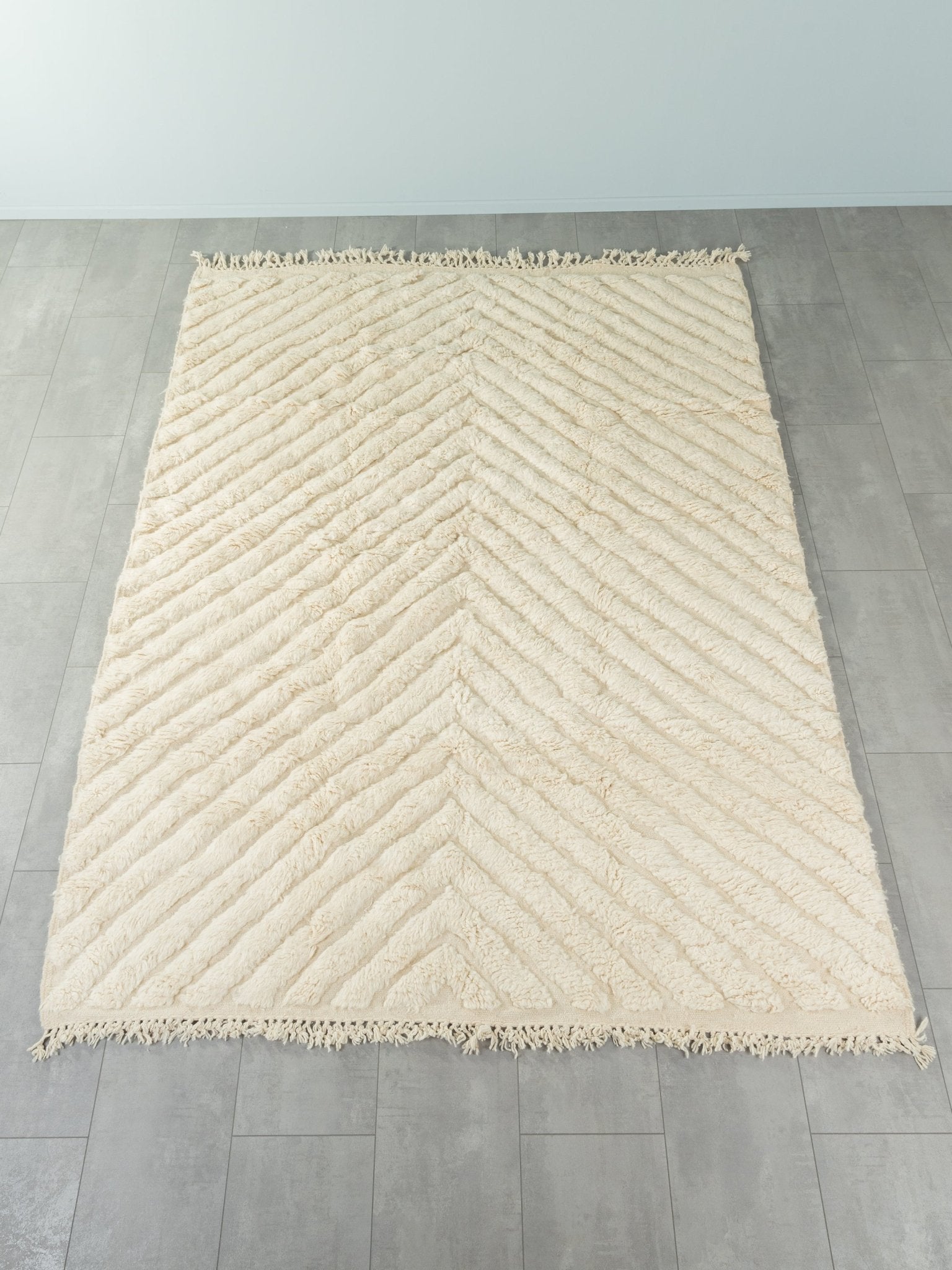 Decent Cream, Berber Teppich, 215 x 290 - Mid Century Friends - Vintage - Retro - Mid Century