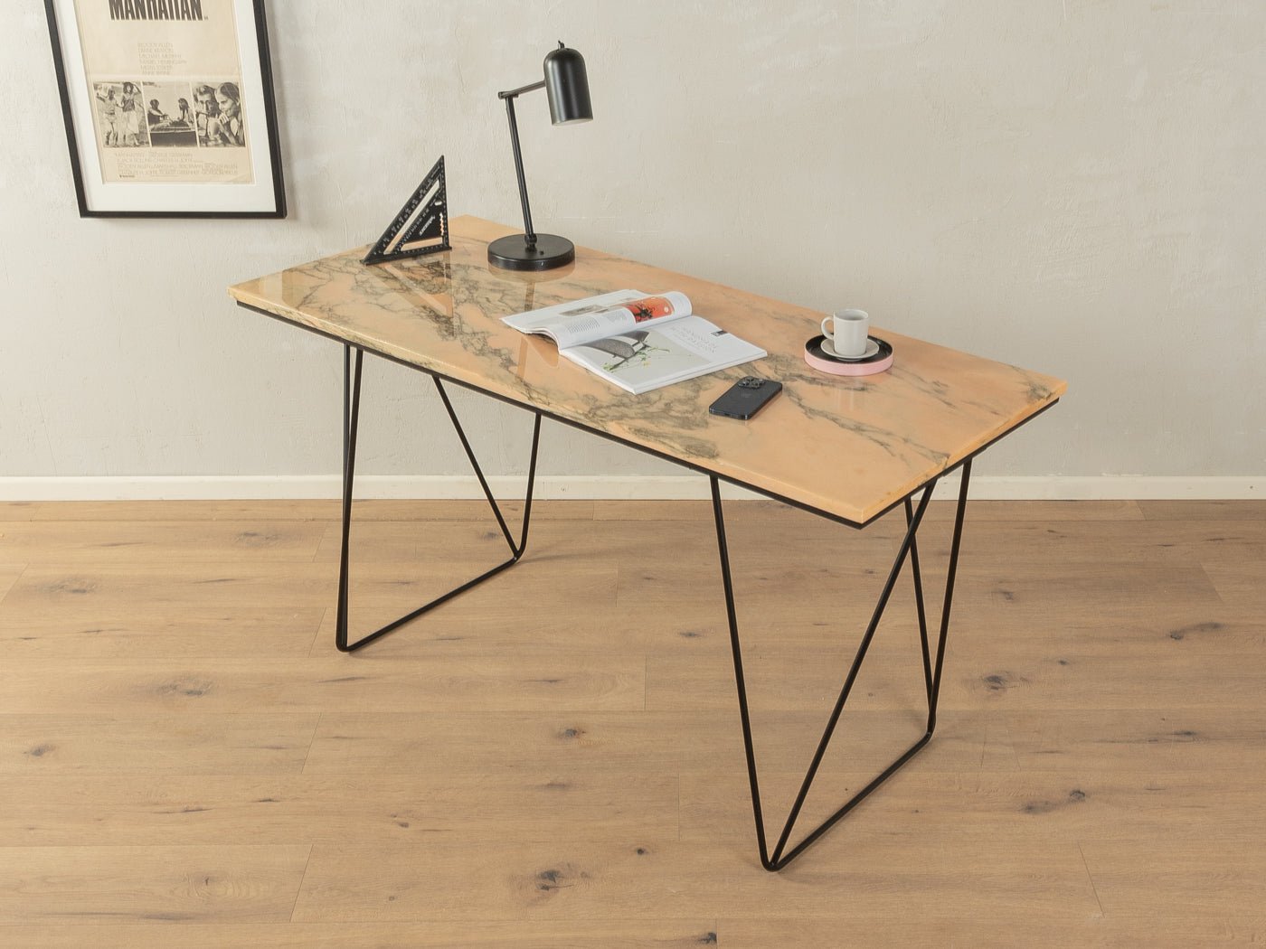 Einzigartiger Schreibtisch - Mid Century Friends - Vintage - Retro - Mid Century