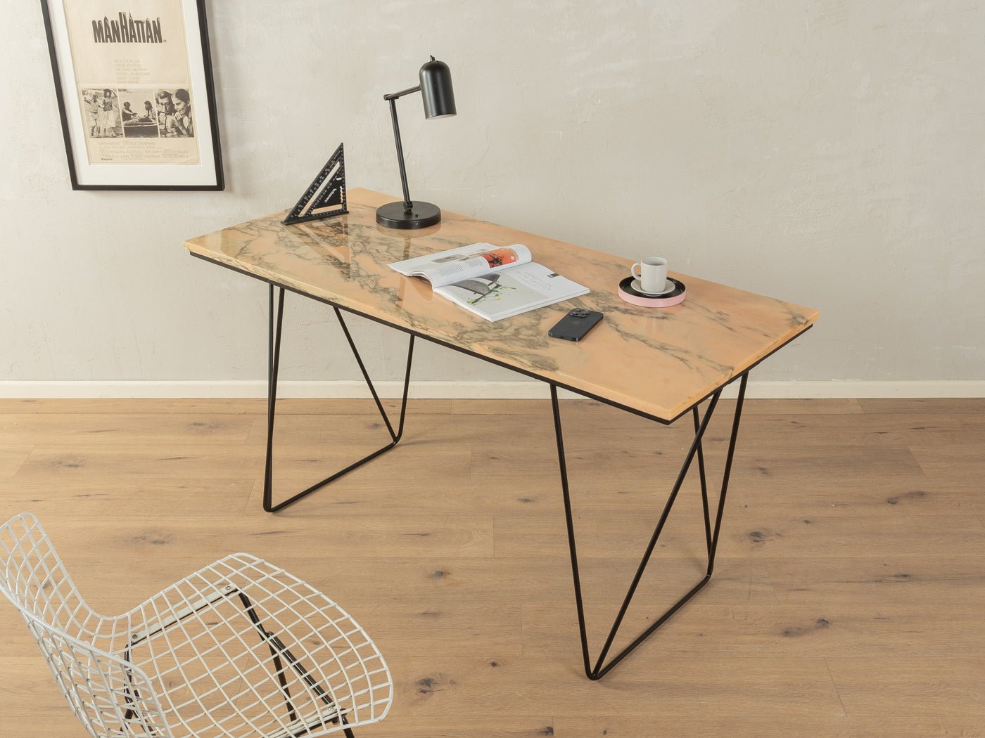 Einzigartiger Schreibtisch - Mid Century Friends - Vintage - Retro - Mid Century