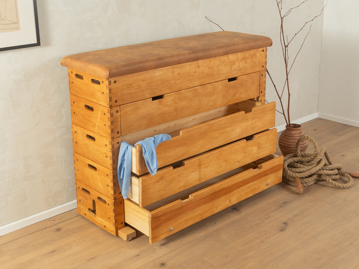Einzigartiger Sprungkasten - Mid Century Friends - Vintage - Retro - Mid Century