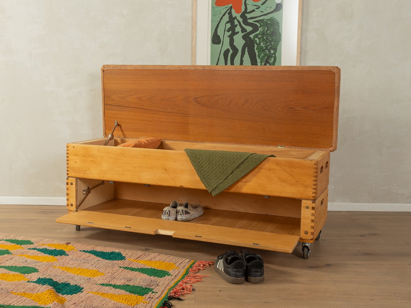 Einzigartiger Sprungkasten - Mid Century Friends - Vintage - Retro - Mid Century