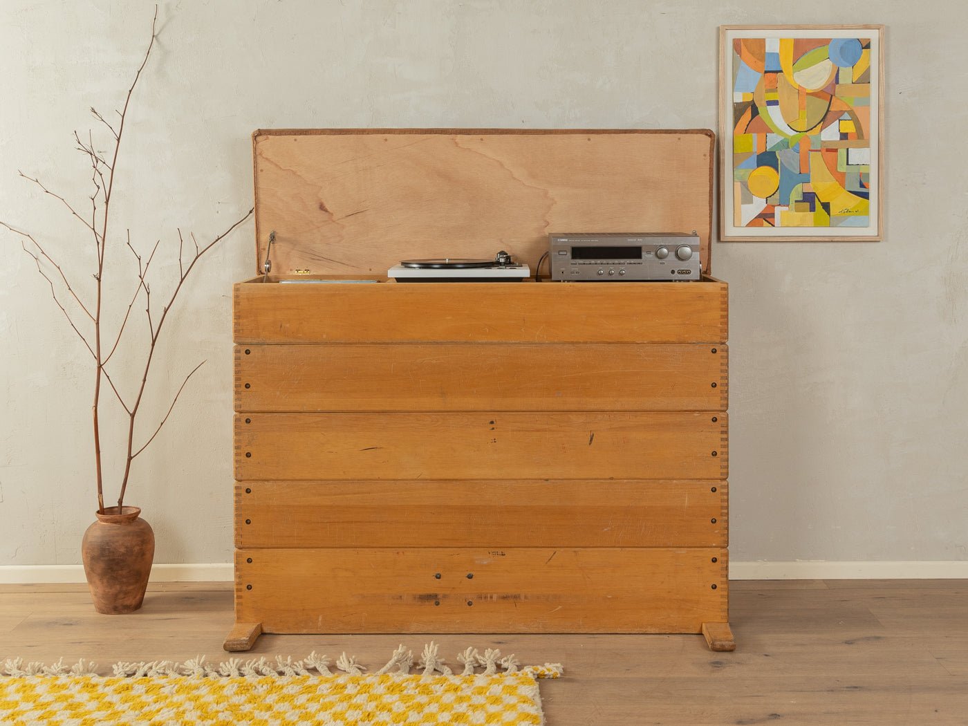 Einzigartiger Sprungkasten - Mid Century Friends - Vintage - Retro - Mid Century