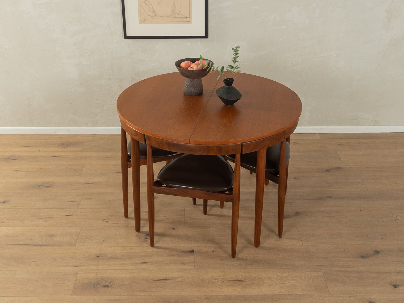 Esszimmer - Set "Roundette", Hans Olsen - Mid Century Friends - Vintage - Retro - Mid Century